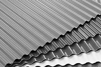 Гофрированные листы с профилем