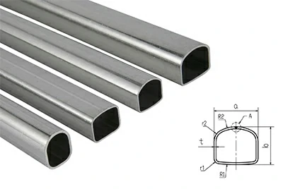 D-Shaped Header Pipe (Semi-Round)