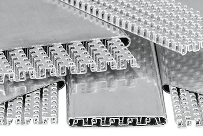 Flat Turbulent HFW Aluminum Pipe