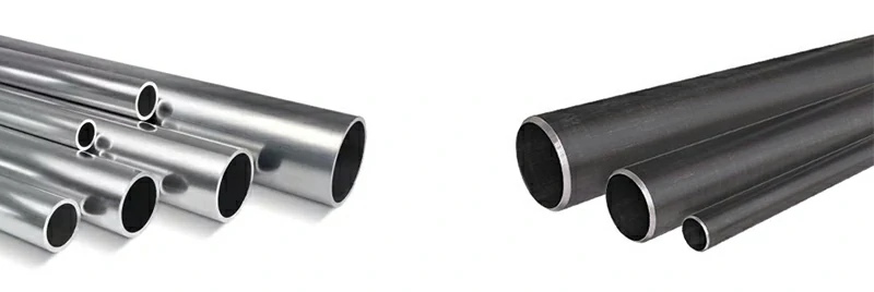 Сравнение конструкционной алюминиевой трубы со стальной
