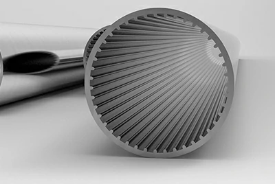 Трубки с прямыми канавками