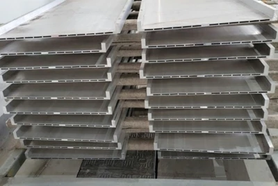 ultra-wide thin-wall microchannel profile