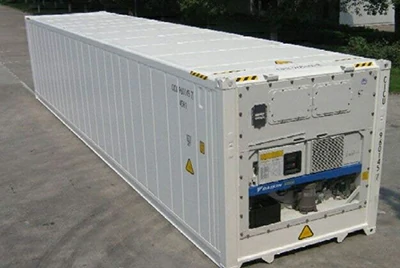 Finished CRRC refrigerated vehicle display.