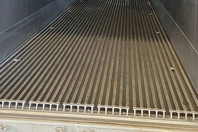 Finished CRRC refrigerated vehicle display.