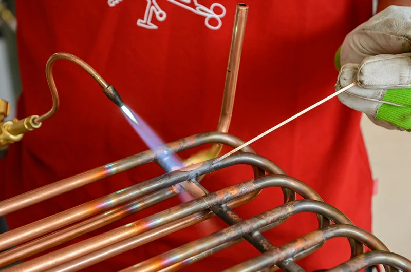 Медный припойный пруток