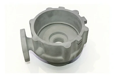 Экран охлаждения преобразователя и корпус электрического насоса