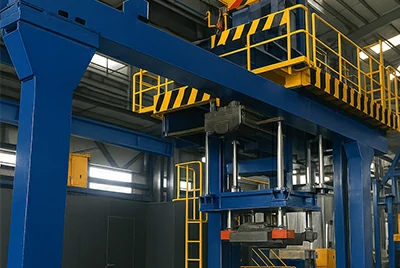 Машина для литья с дифференциальным давлением