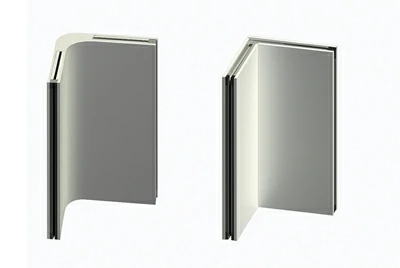 Каркасы стен и перегородок и накладки по краям