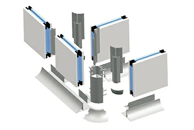 Напольные направляющие / Плинтусы для бухты / Система края пола