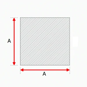 Алюминиевый квадратный стол для штемпеля