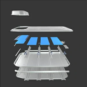 Алюминиевые листы и полоска для корпусов батарей / лотков