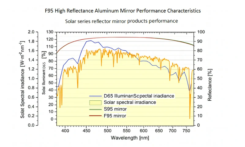 Зеркальное алюминиево F95