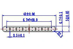 Радиаторные / кондиционные микроканальные плоские трубки