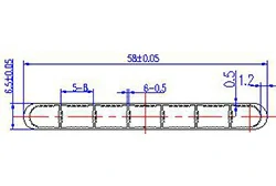 Радиаторные / кондиционные микроканальные плоские трубки