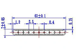 Охлаждающие пластины / Широкие многокамерные каналы охлаждения