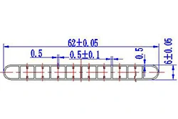 Охлаждающие пластины / Широкие многокамерные каналы охлаждения