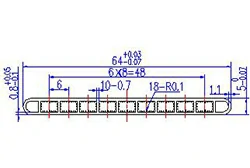 Охлаждающие пластины / Широкие многокамерные каналы охлаждения