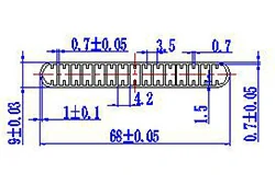 Охлаждающие пластины / Широкие многокамерные каналы охлаждения