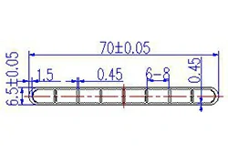 Охлаждающие пластины / Широкие многокамерные каналы охлаждения
