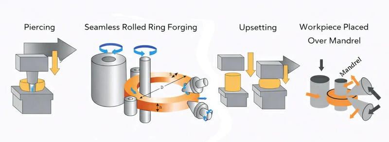 Прокатные кольца из алюминиевого сплава