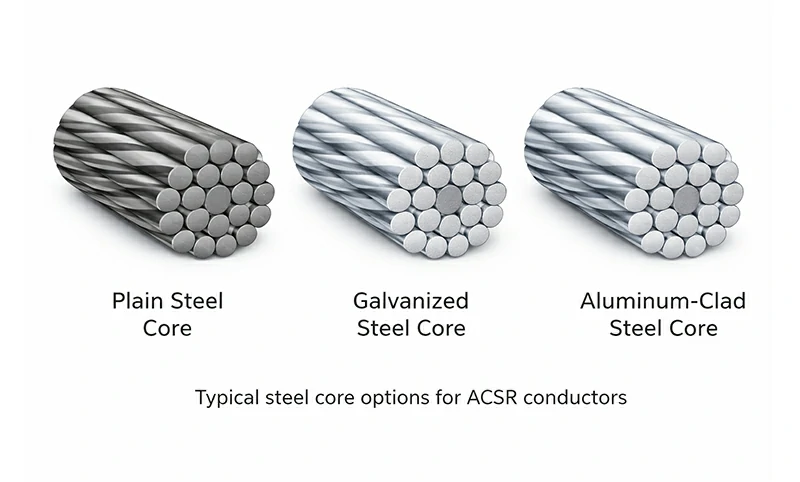 Вариант с стальным сердечником